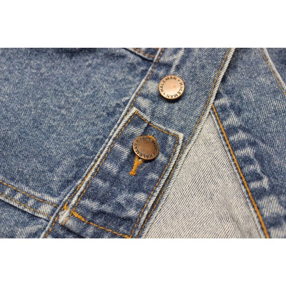 TAYLOR GUITARS Vintage Embroidered Denim Jacket Men’s Size Large Western‎ - Picture 11 of 12